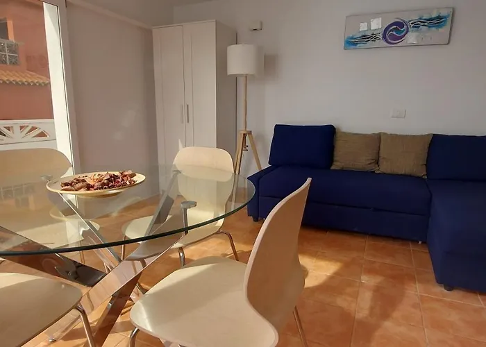 Olas Atico Penhouse With Terrace And Sea View, 2 Bedrooms Apartment La Caleta (Tenerife)