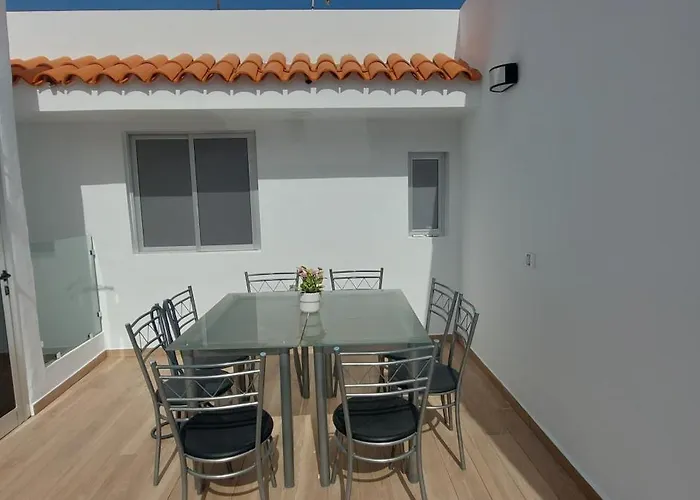 Apartamento Olas Atico Penhouse With Terrace And Sea View, 2 Bedrooms La Caleta (Tenerife)